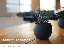 Tablet Screenshot of demakkab.go.id